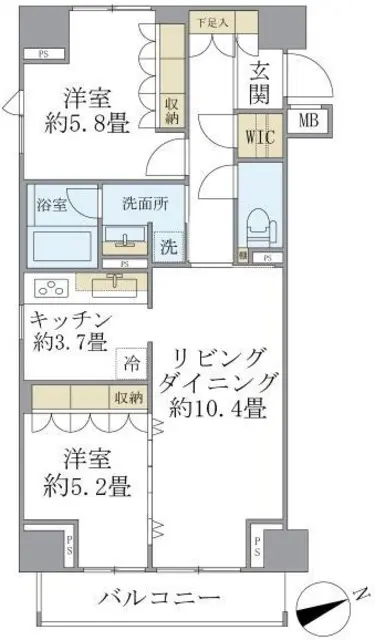 レグノ・カリテ品川シーサイド 11階