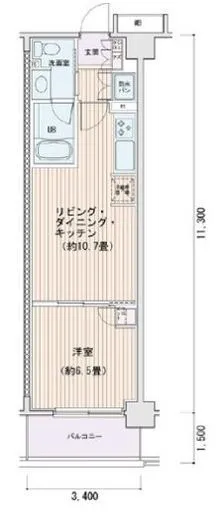 エスティメゾン豊洲レジデンス E727