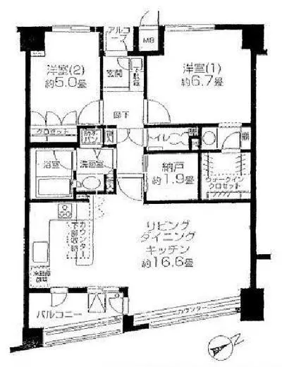 東急ドエルプレステージ参宮橋 4階