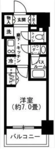 シティハウス東麻布 4階