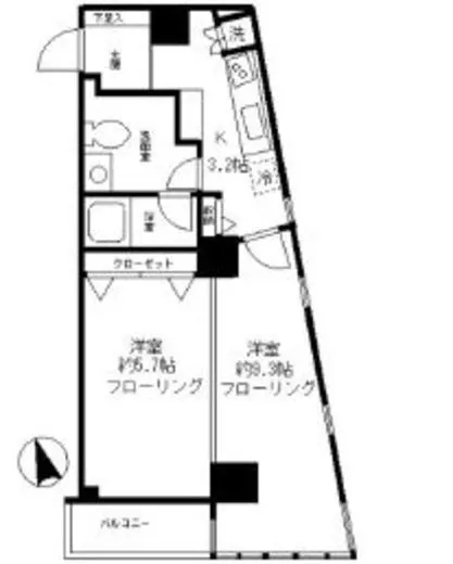 ファインクレスト渋谷神泉 402