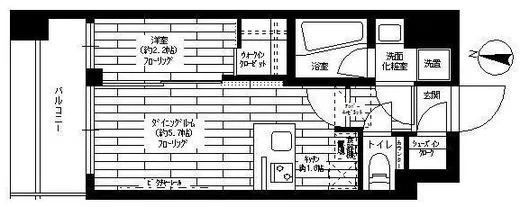 アジールコフレ中野坂上 5階