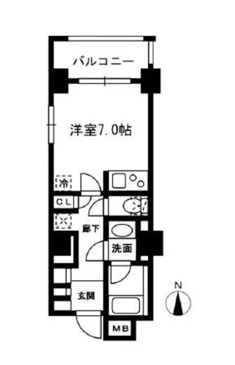 レジディア中落合 B201