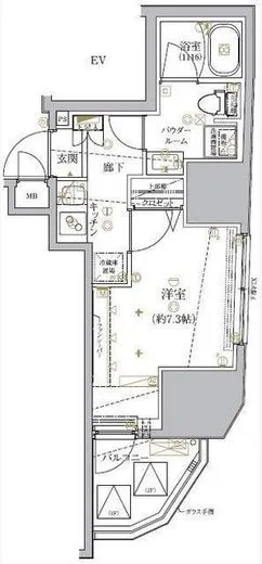 クレイシア神田淡路町 3階