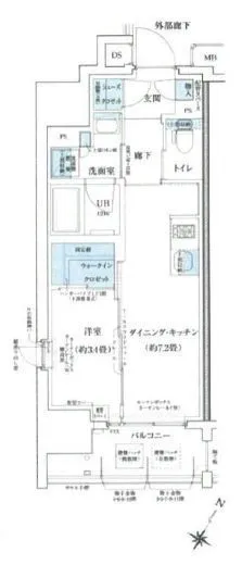 イニシア新宿早稲田 5階