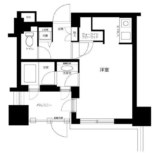 クオリア広尾 2階