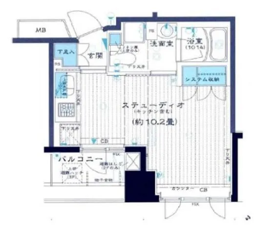 ヴォアール日本橋人形町 3階