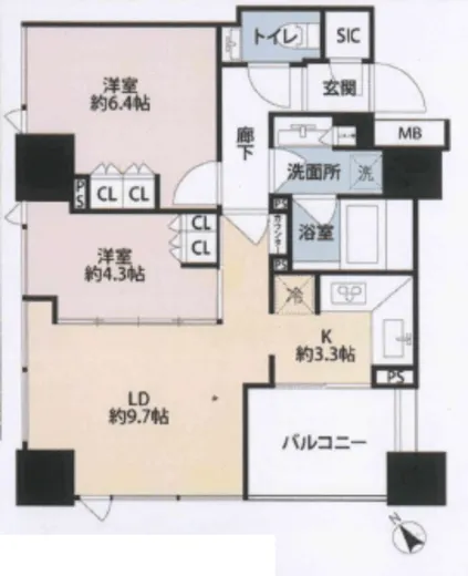 シティタワー池袋ウエストゲート 17階