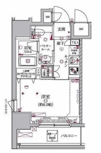 クレイシア大井町 4階