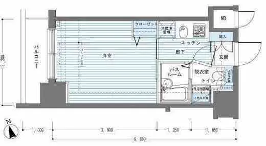 レジディア銀座東 1003