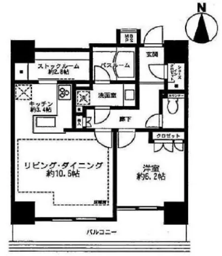 ライオンズ四谷タワーゲート 9階