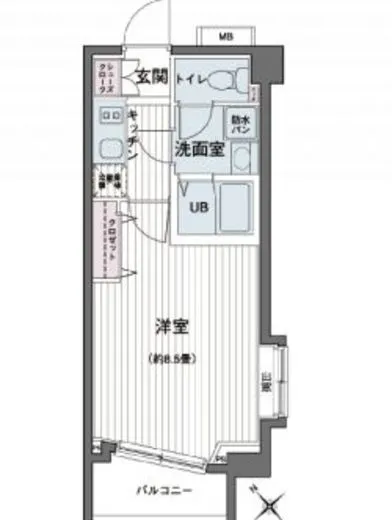 エコロジー都立大学レジデンス 709