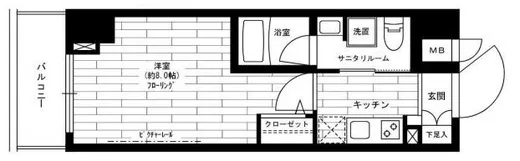 ステージグランデ上野松が谷 2階