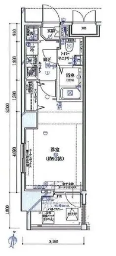 ガリシア九段下ライズ 3階