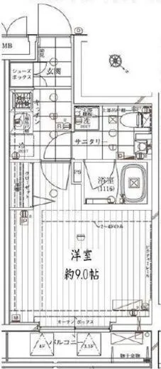 レガリス門前仲町パークサイド 3階