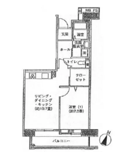 アクティ目黒駅前 1号棟 816