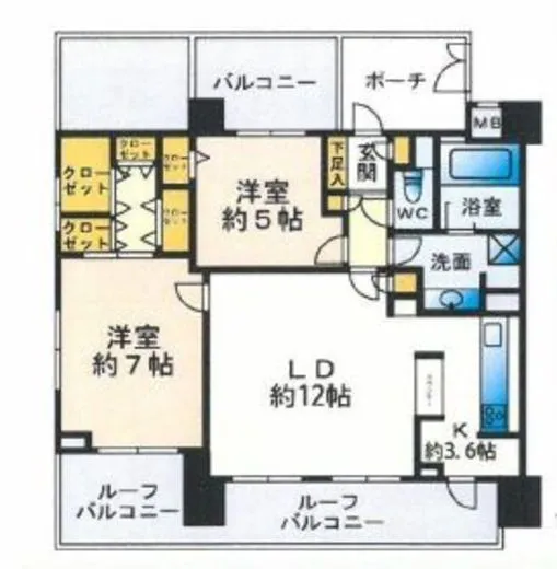 シティハイツ白金高輪 8階