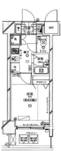 ガリシア早稲田 7階