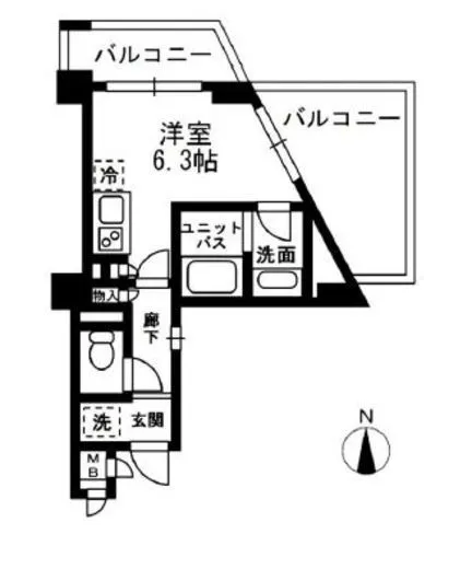 レジディア中落合 A405