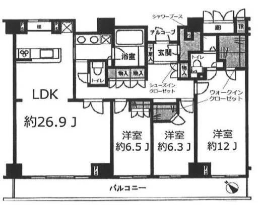 アップルタワー東京キャナルコート 39階