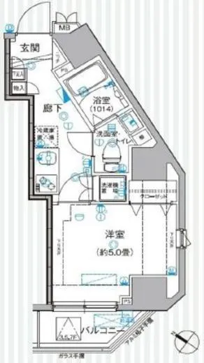 ミテッツァ北品川 2階