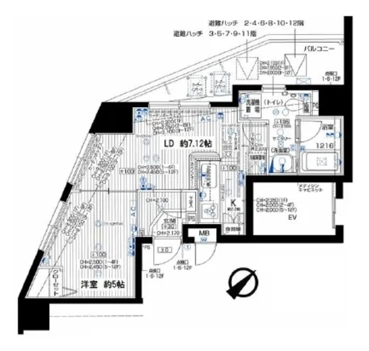 カインドステージ高輪台 4階