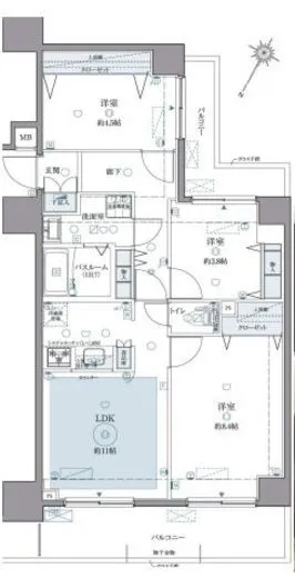 クレヴィスタ西巣鴨 3階