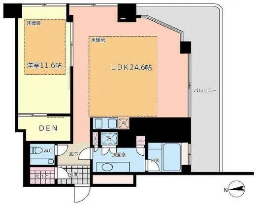 高輪グランドパームス 11階