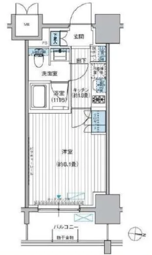 プラネソシエ大森山王 213