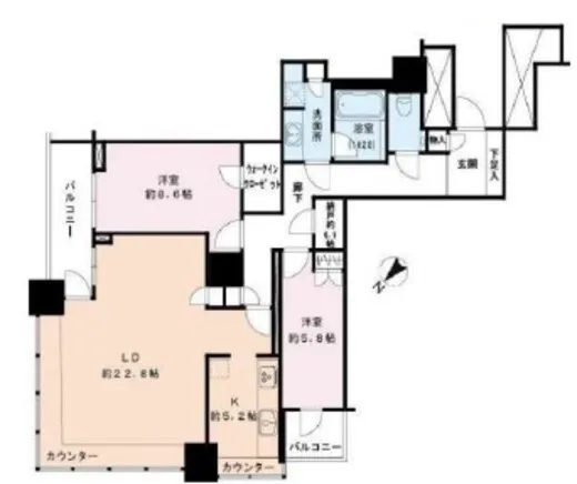 ザ・東京タワーズ シータワー 19階