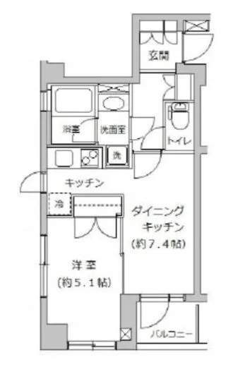 エスコートノヴェル白金高輪 2階