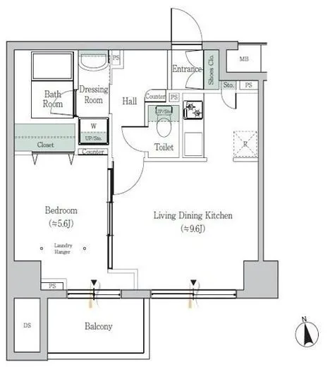 ONE ROOF FLAT TOGOSHI 1104