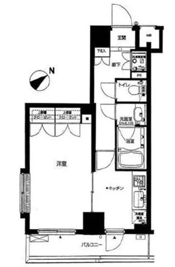 パレステュディオ新宿パークサイド 12階