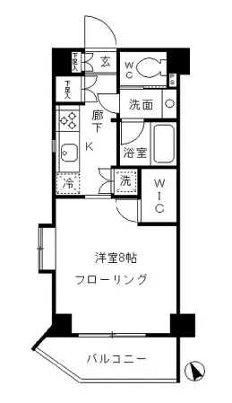 パークリュクス渋谷北参道mono 2階