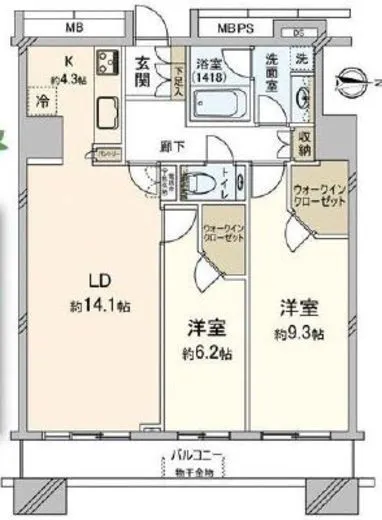 ラクシア品川ポルトチッタ 13階