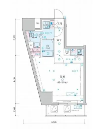 ジェノヴィア渋谷笹塚スカイガーデン 7階