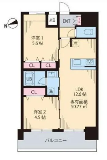 ルカナル門前仲町 602