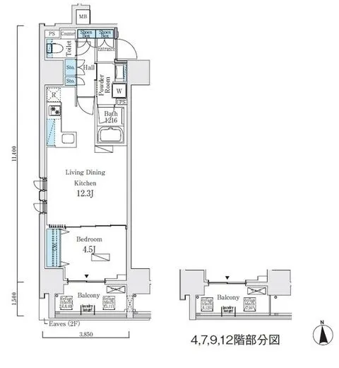 プライマル上野・稲荷町 301