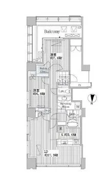 ワールドシティタワーズ キャピタルタワー 25階