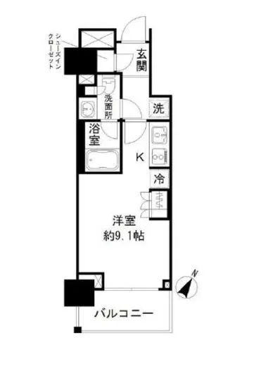 パークリュクス日本橋大伝馬町 4階