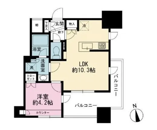 リビオレゾン新橋nex 13階