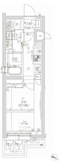 クレイシア新宿ノース 4階