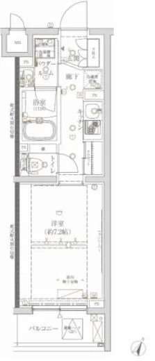 クレイシア新宿ノース 2階