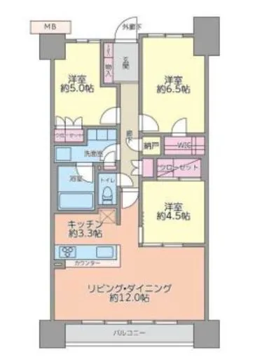 オーベルグランディオ品川勝島 13階