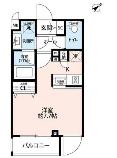 プレール・ドゥーク学芸大学2 2階