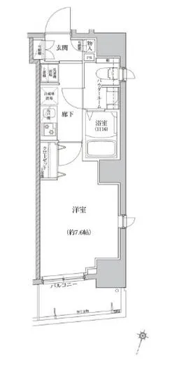 リルシア門前仲町 4階