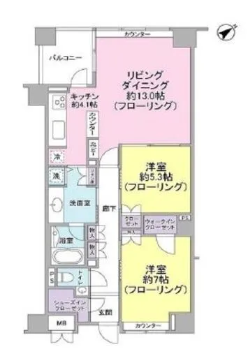 レジデンシア春日安藤坂 5階