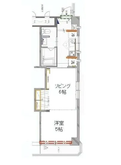 新一の橋ハイツ 602