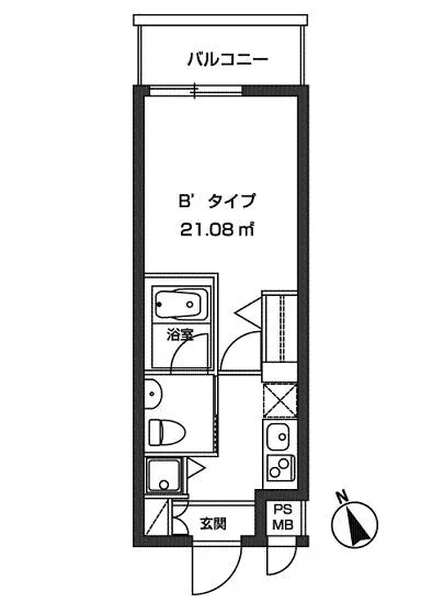 レジディア虎ノ門 503