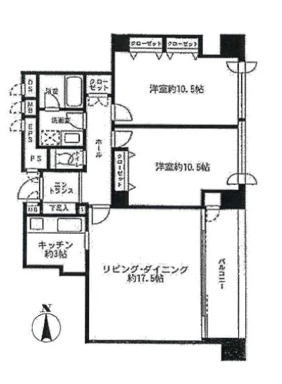 リバージュ品川 1401